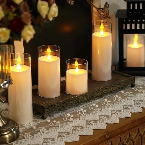 Lisslune | Real Flameless Candles LED Electronic Candle