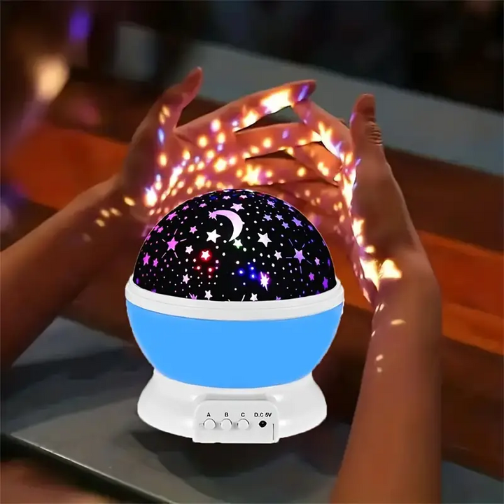 Lisslune | Starry Sky Night Light for Kids – Magical LED Projector with Color Change