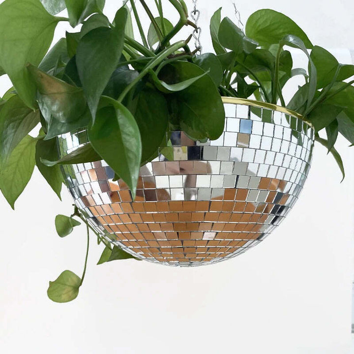 Lisslune | Disco Ball Hanging Planter