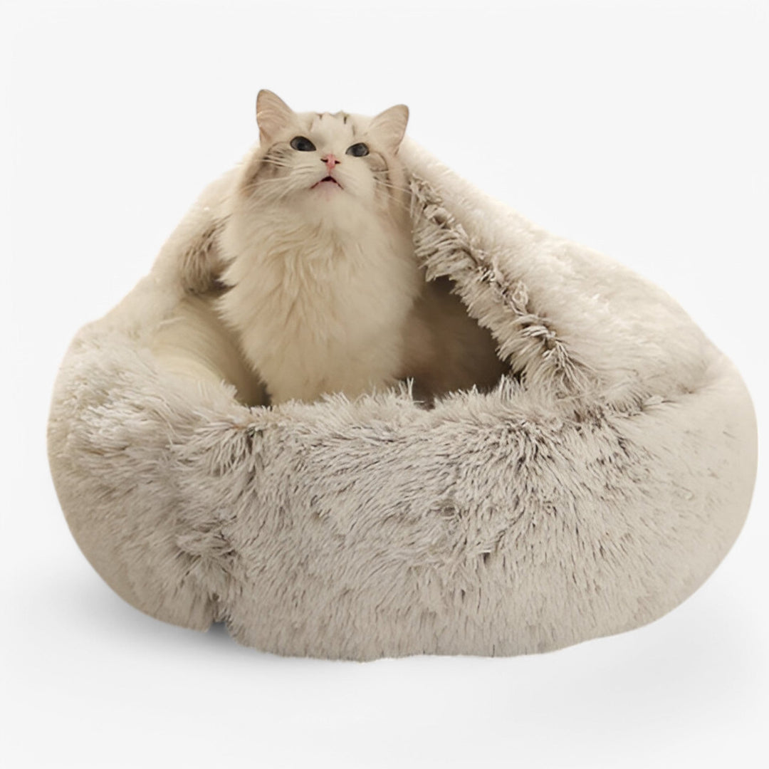 Lisslune | Soft Winter Pet Bed with Washable Cover and Non-Slip Base