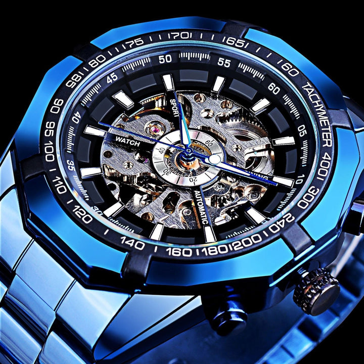 Lisslune | Men's Skeleton Watch
