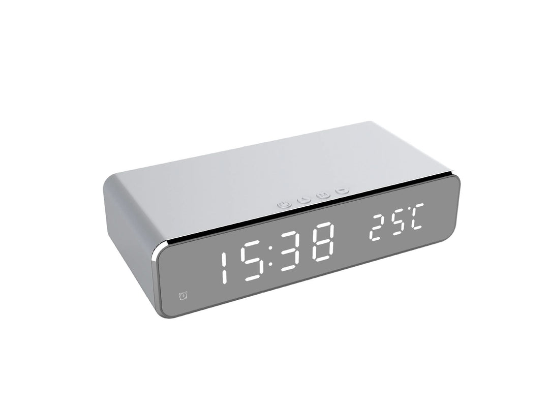 Lisslune | BENNETT - LED alarm clock with wireless charger