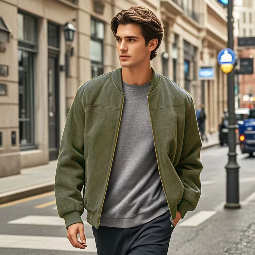 Lisslune | Stylish Men's - Bomber Jacket