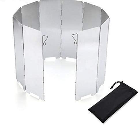 Lisslune | Aluminum alloy windscreen for improved outdoor cooking performance