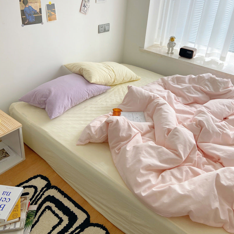 Rynx Aesthetic Pastel Color Combo Bedding Set
