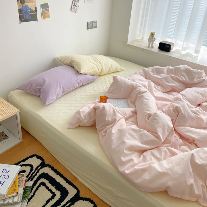 Rynx Aesthetic Pastel Color Combo Bedding Set