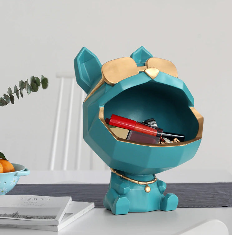 Rynx Creative Dog Figure Multifunctional Storage Box