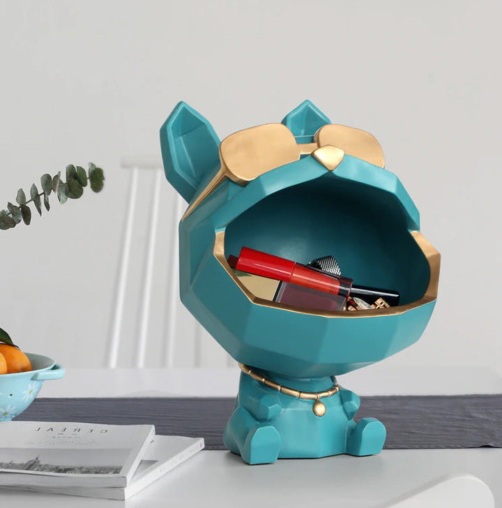 Rynx Creative Dog Figure Multifunctional Storage Box