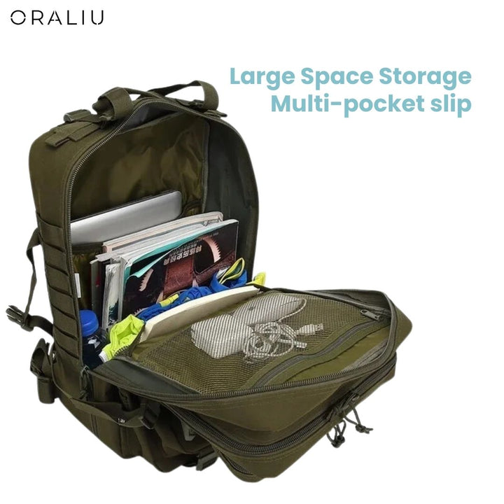 Lisslune | Emergency Tactical Backpack – Waterproof, Essential for Survival