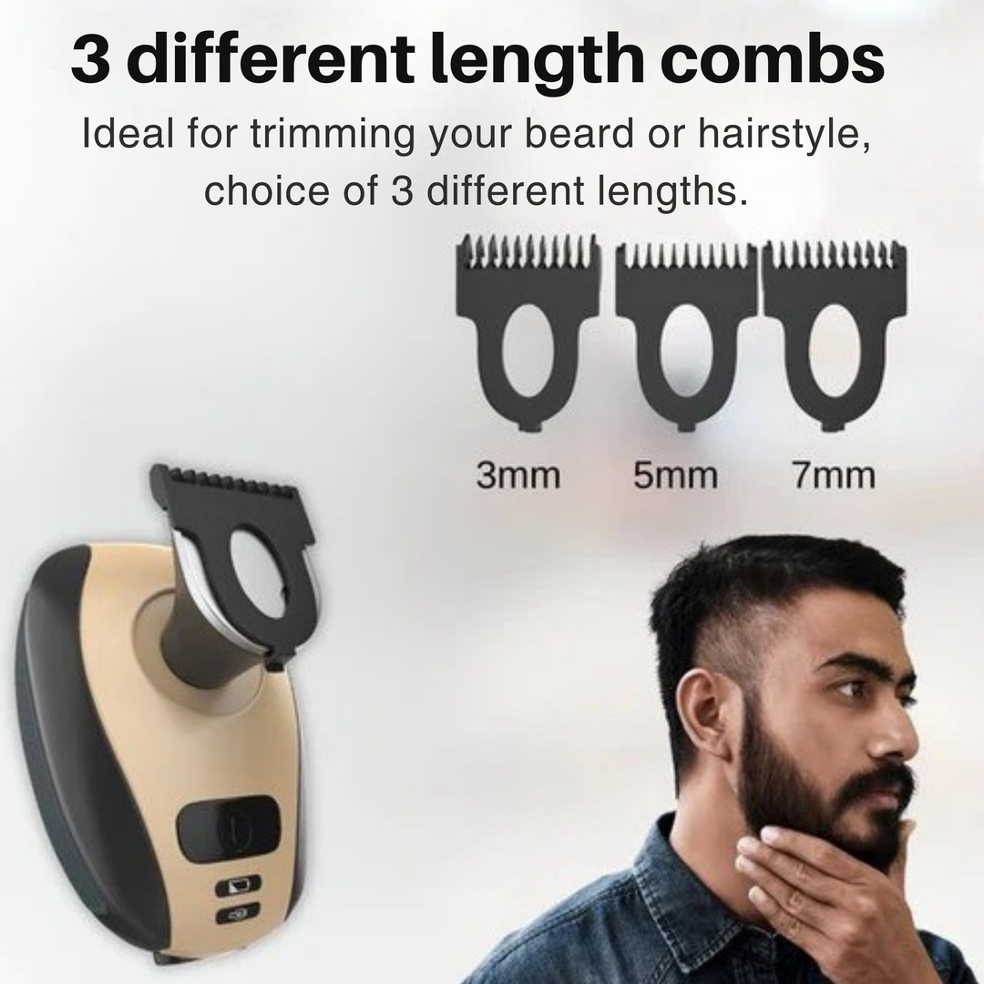Lisslune | GLIDESONIC – 5-in-1 Grooming Razor for Smooth, Irritation-Free Shaving