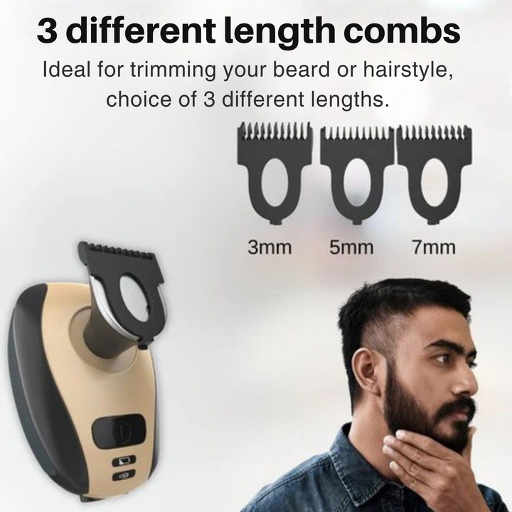 Lisslune | GLIDESONIC – 5-in-1 Grooming Razor for Smooth, Irritation-Free Shaving