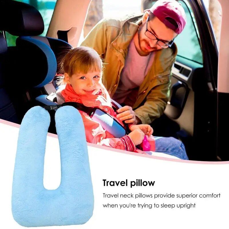 Lisslune | Ergonomic car and travel head pillow with adjustable strap for comfortable support
