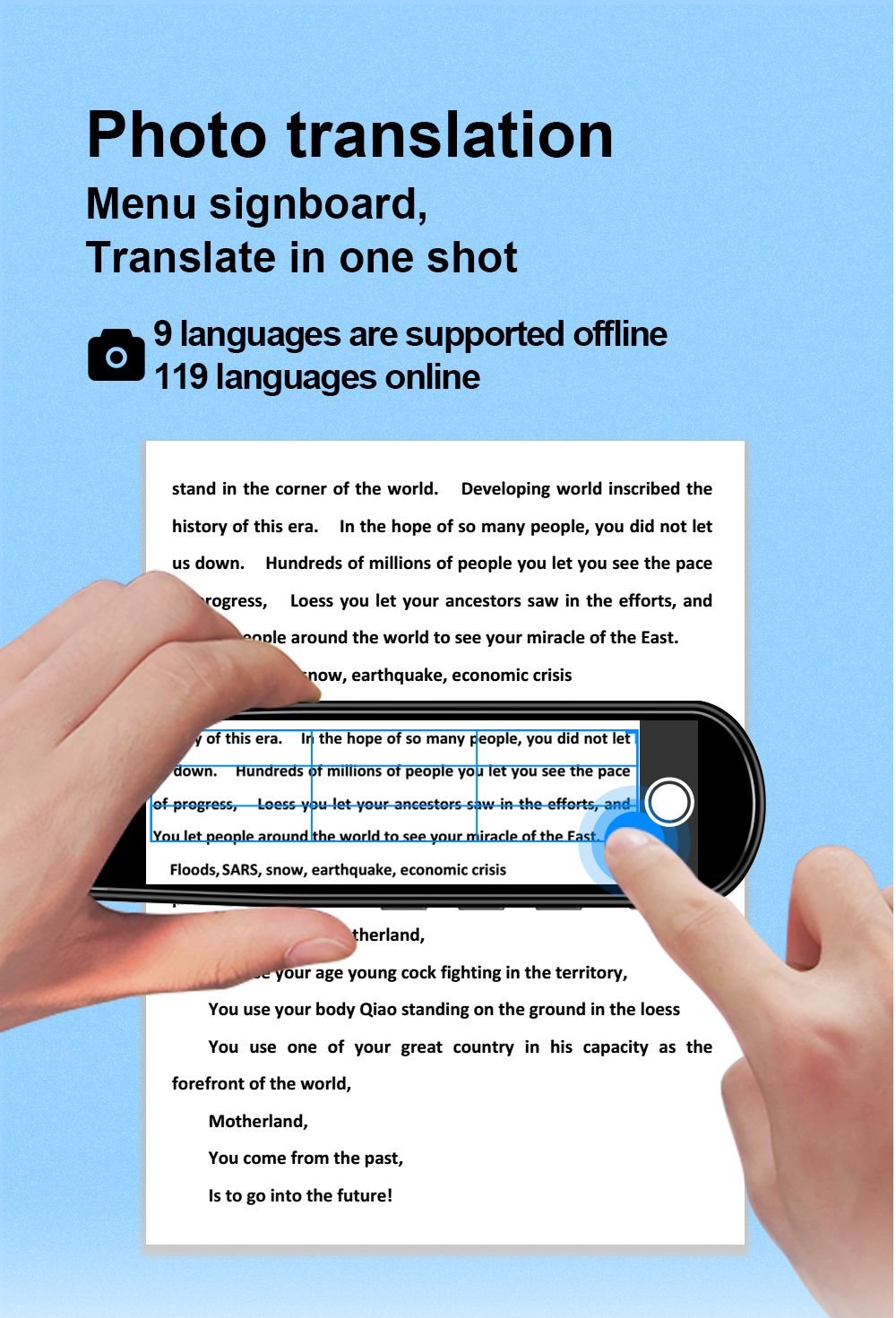Lisslune | Precision 112-Language Translation & Reading Pen – Instant Text & Speech Translator