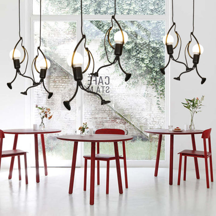 Lisslune | Retro Iron Man Pendant Light