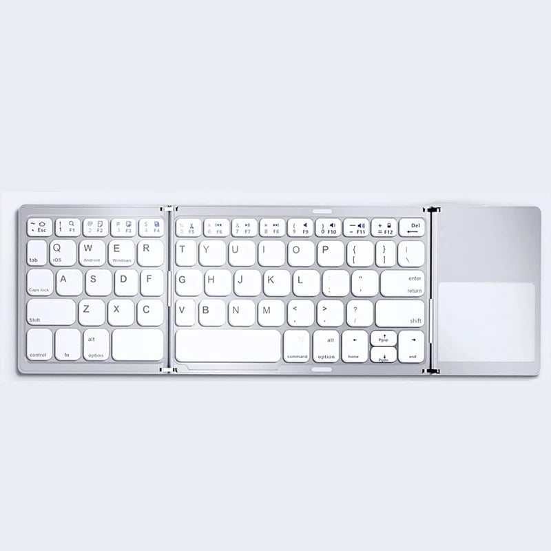 Lisslune | Foldable Bluetooth Keyboard with Touchpad