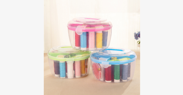 Lisslune | Heart-shaped 9-piece sewing tool set
