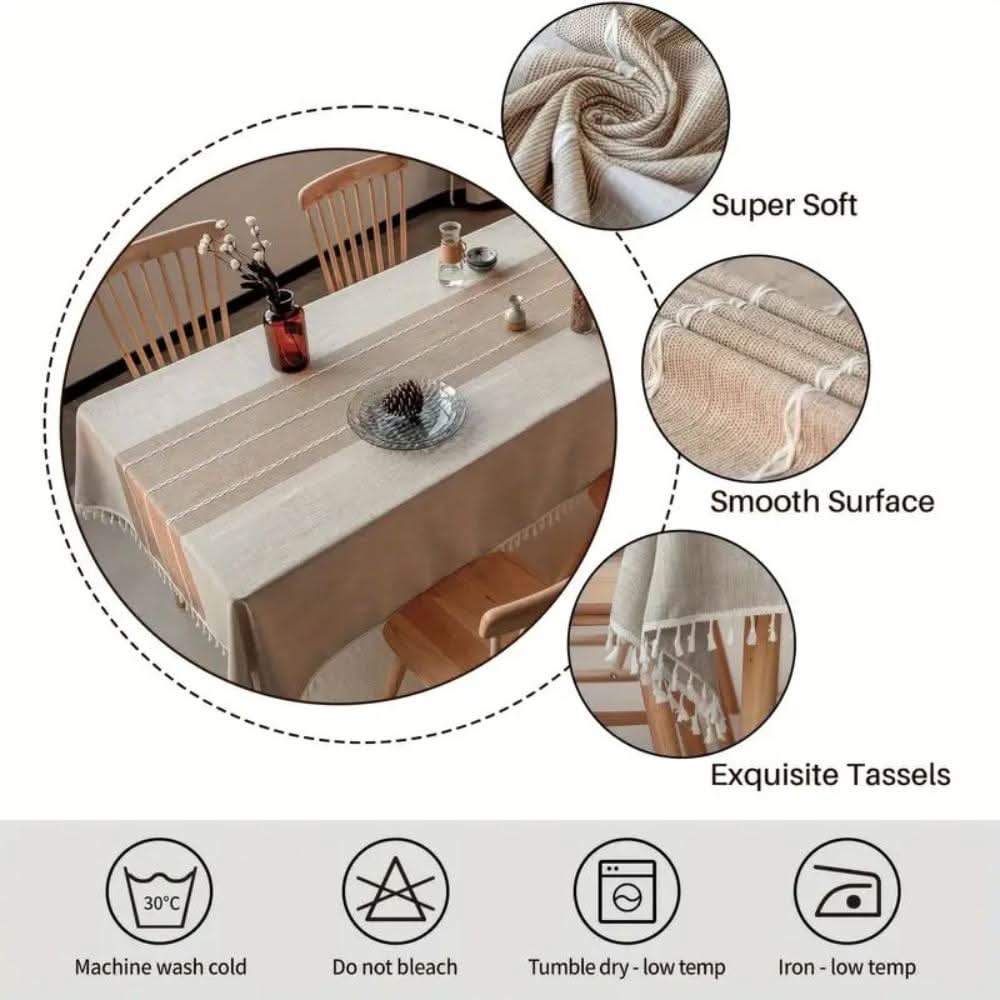 Lisslune | TableCover – Stylish, rustic protection for your dining table