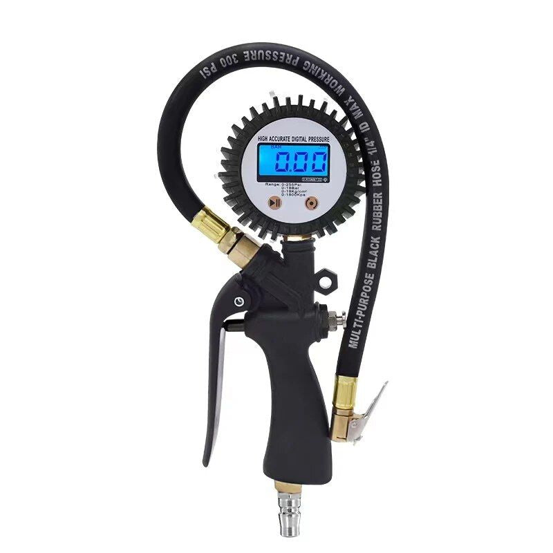 Lisslune | Digital Handheld Tire Pressure Gauge & Inflator for Repair Shops