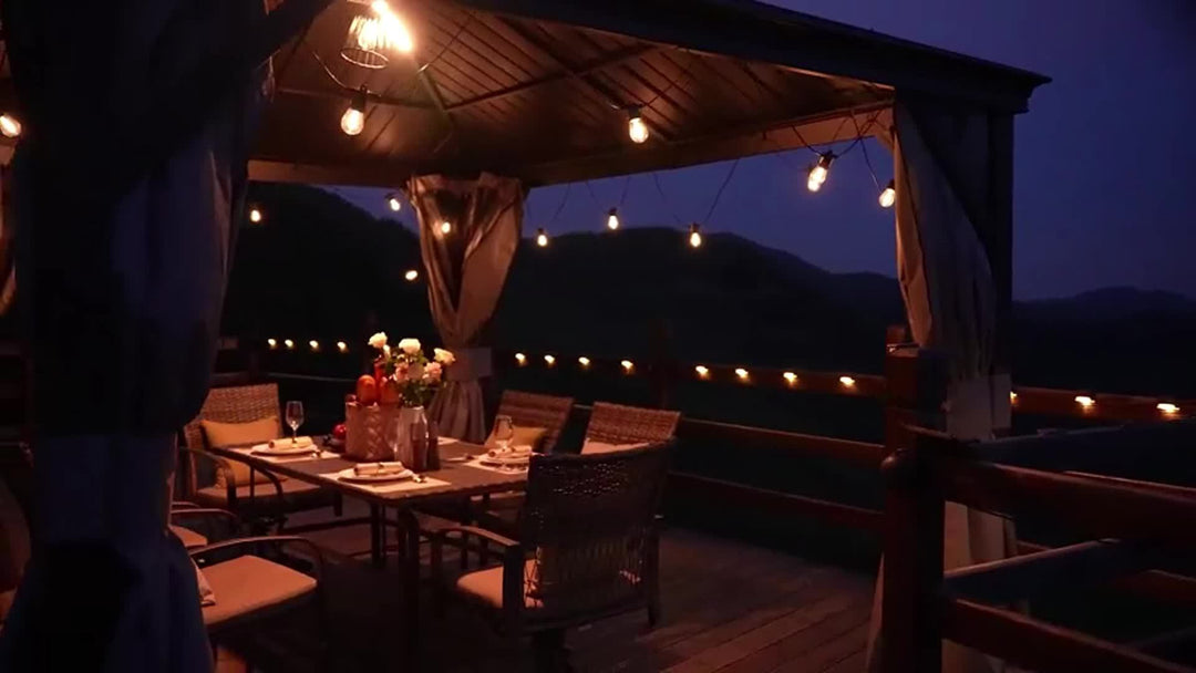 Lisslune | LOVEWE 6pcs/16pcs Solarbetriebene Außen Gartenlichter - Landschaftsbeleuchtung Und, LED Solarlichter Für Haushaltsgartenanordnung, Treppen, Deck, Zaun, Terrasse, Wand, Geländerdekoration -Auto-An/Aus, 12Std Beleuchtung, Langlebig,
