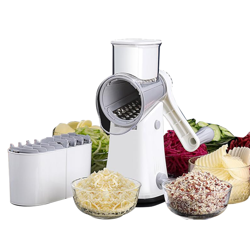 Lisslune | 5 in 1 Rotary Cheese Grater