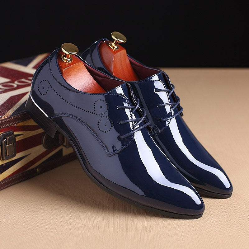 Lisslune | Men's Leather Shoes Men's Business Casual Evening Shoes