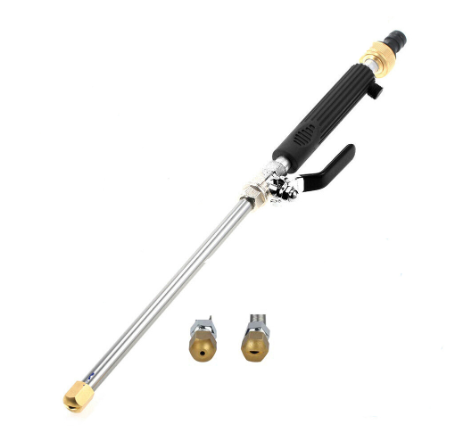 Lisslune | High pressure cleaner spray nozzle for car – Adjustable water nozzle with ergonomic handle