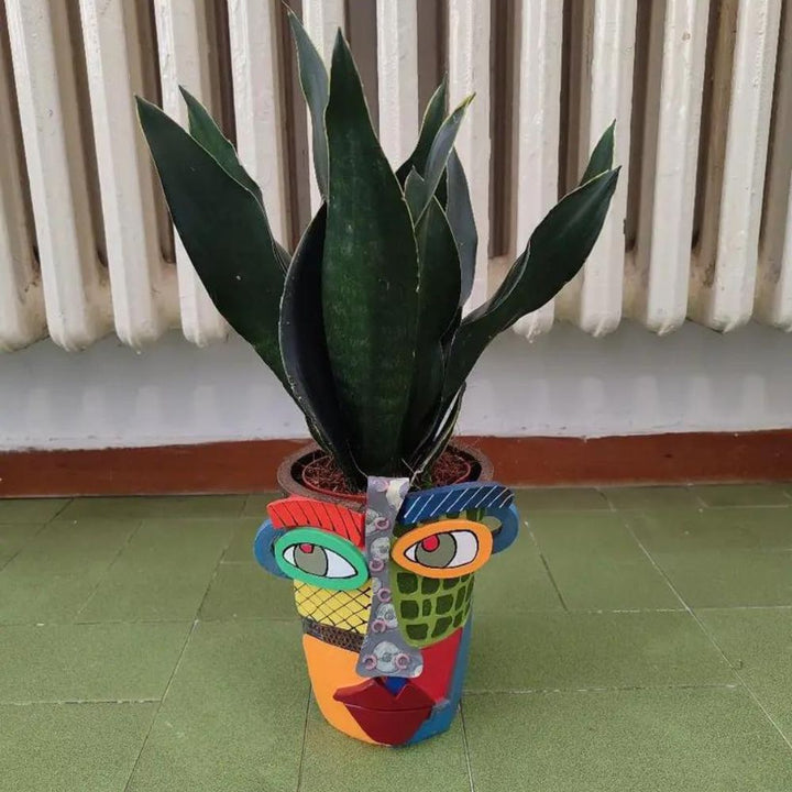 Lisslune | Abstract Face Flower Pot