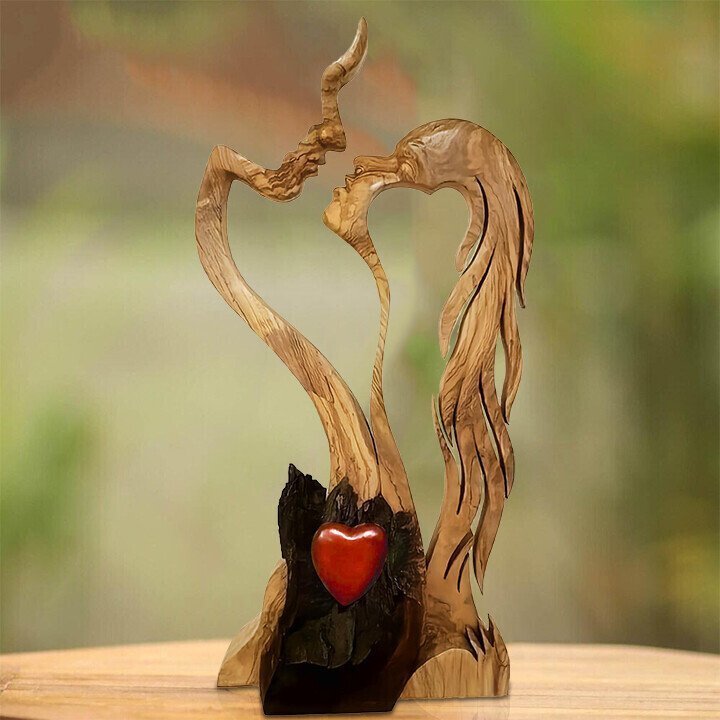 Lisslune | Love Eternal Wooden Ornament
