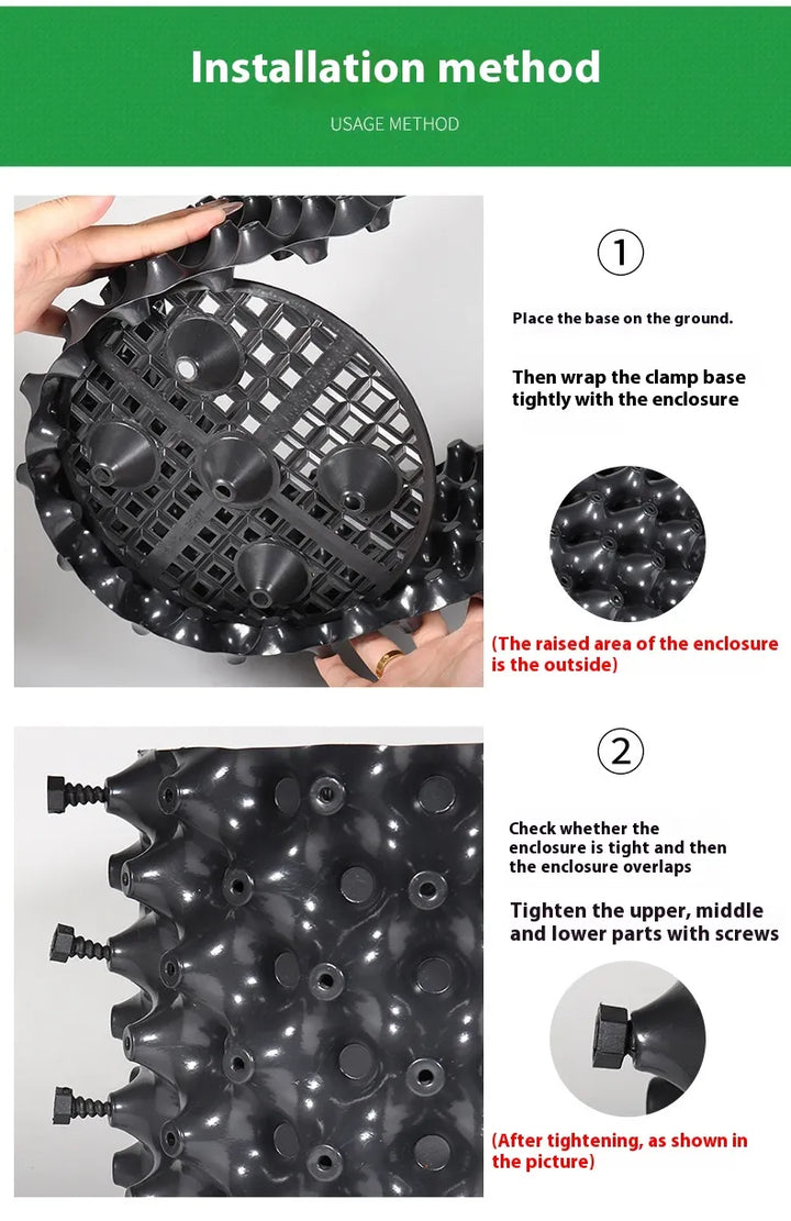 Lisslune | Root control device for plants and landscaping to promote healthy growth