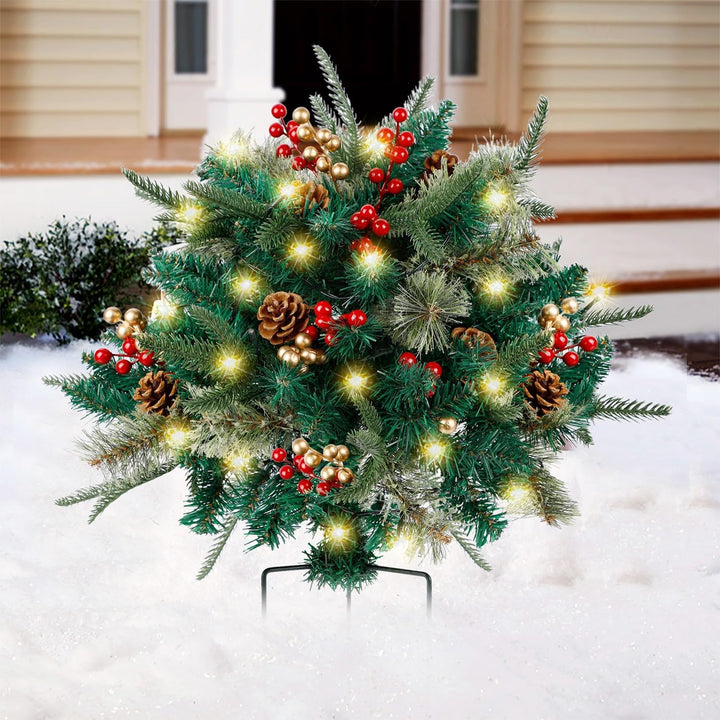 Lisslune | Pre-Lit Artificial Christmas Tree