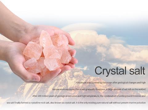 Lisslune | USB Crystal Light Himalayan Salt LED Lamp