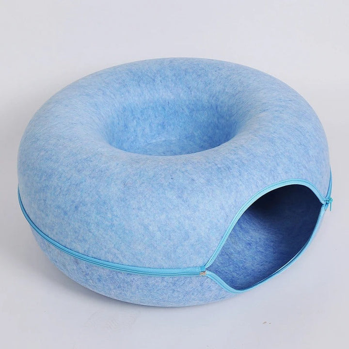 Lisslune | PetRest - Cozy Cat Bed Donut Bed for Ultimate Comfort