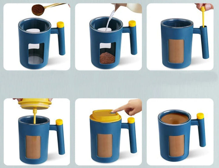 Lisslune | Automatic Stirring Magic Coffee Mug