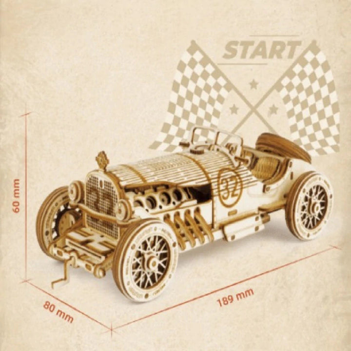 Lisslune | Super Wood Mechanical Model Puzzle Set