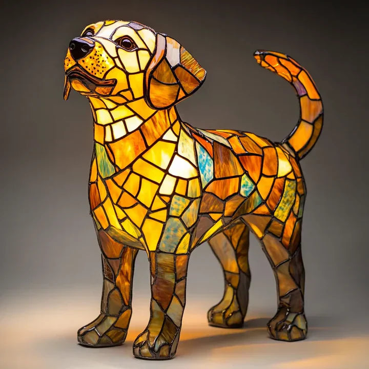 Lisslune | Lumidog Handmade Glowing Dog Lamp – Ambient Lighting and Gift
