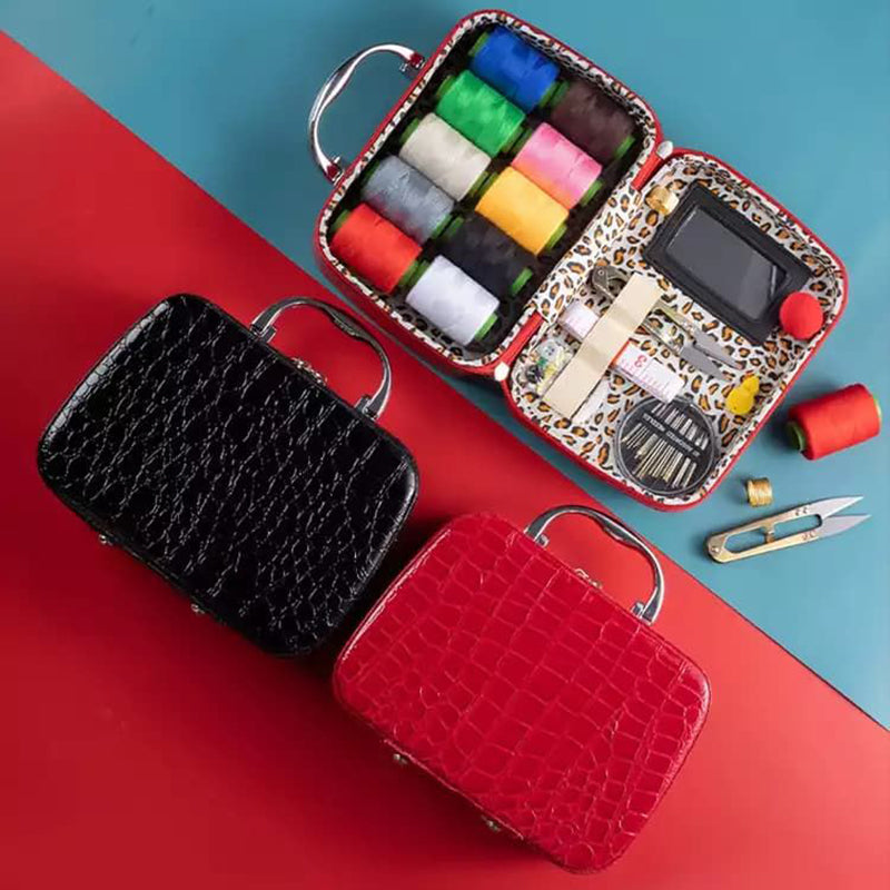 Lisslune | Household Sewing Box Set Mini Suitcase