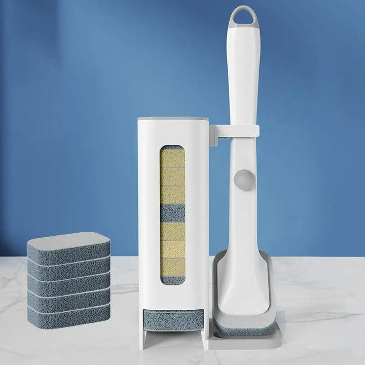 Lisslune | Long Handle Disposable Kitchen Cleaning Brush Kit