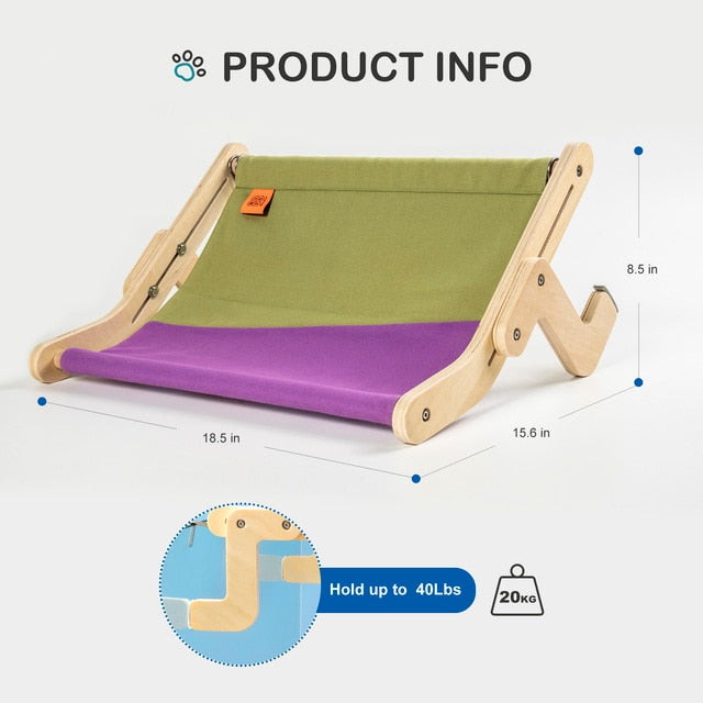 Lisslune | Robust cat bed & windowsill