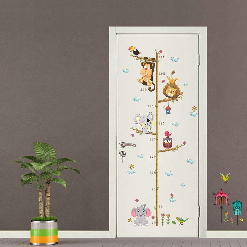 Lisslune | Charming Growth Tracking Wall Tattoo for Kids - Playful Room Decoration