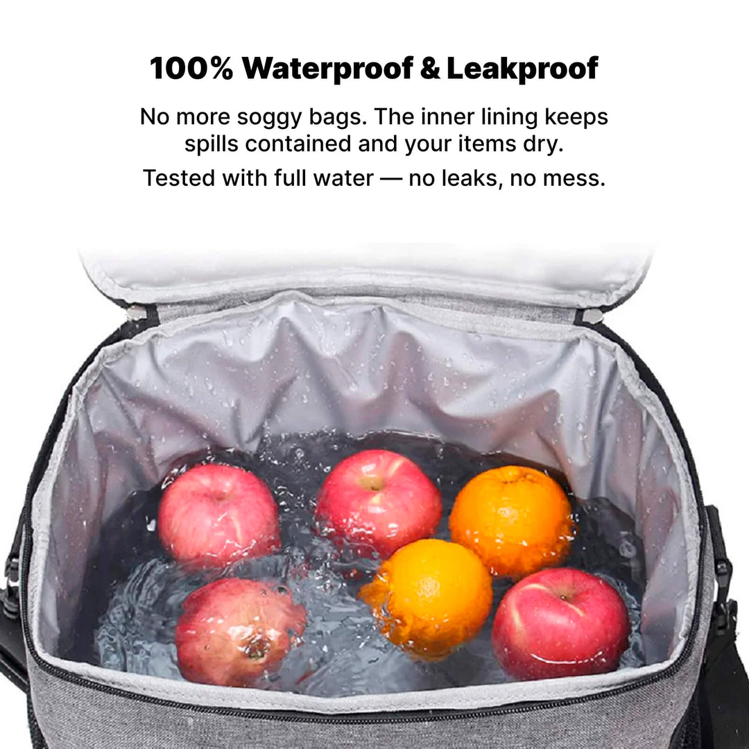 Lisslune | 33L Waterproof Cooler Bag | Insulated, Spacious & Ideal for Picnics, Beach Days, Hiking, and Outdoor Activities