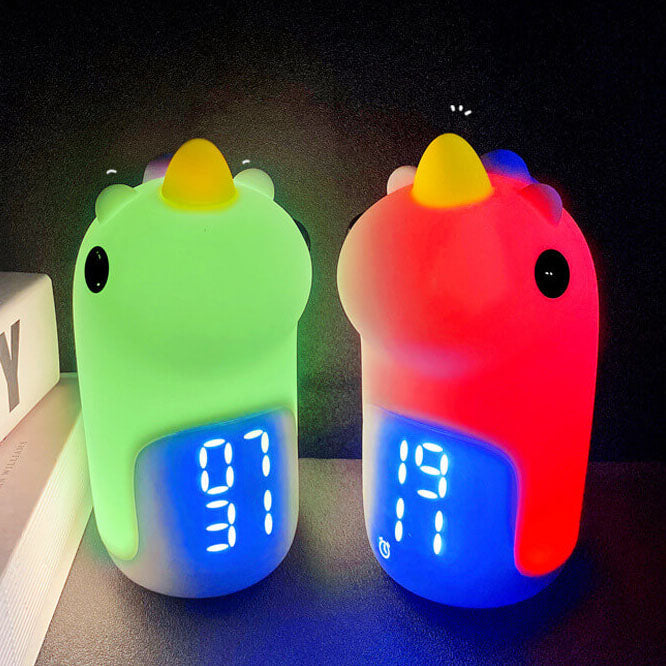 Lisslune | Unilora DreamLight Alarm Clock | Unicorn Design | Timer & LED Night Light | Nursery Decor