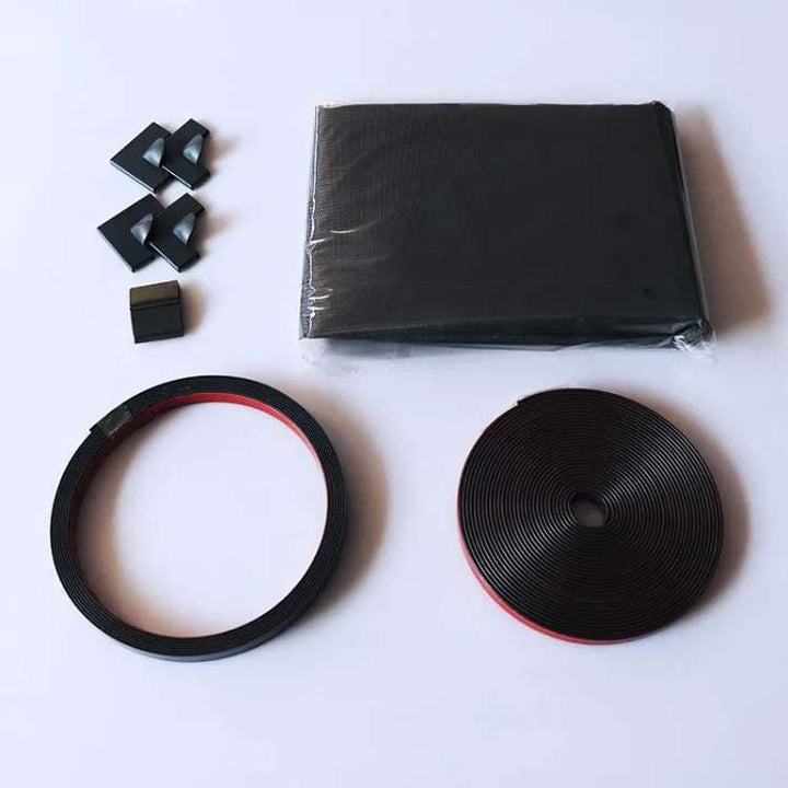 Lisslune | Magnetic Mosquito Net for Windows - No-See-Um Mesh Insect Screen for Home Protection & Bug Prevention