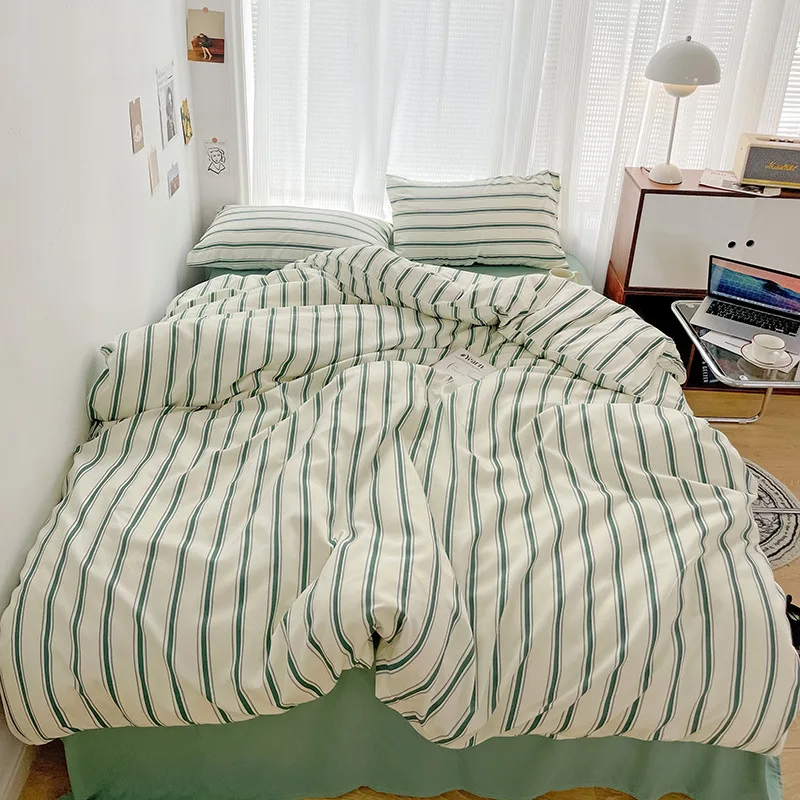 Lisslune | Nordic Stripes Bedding Set