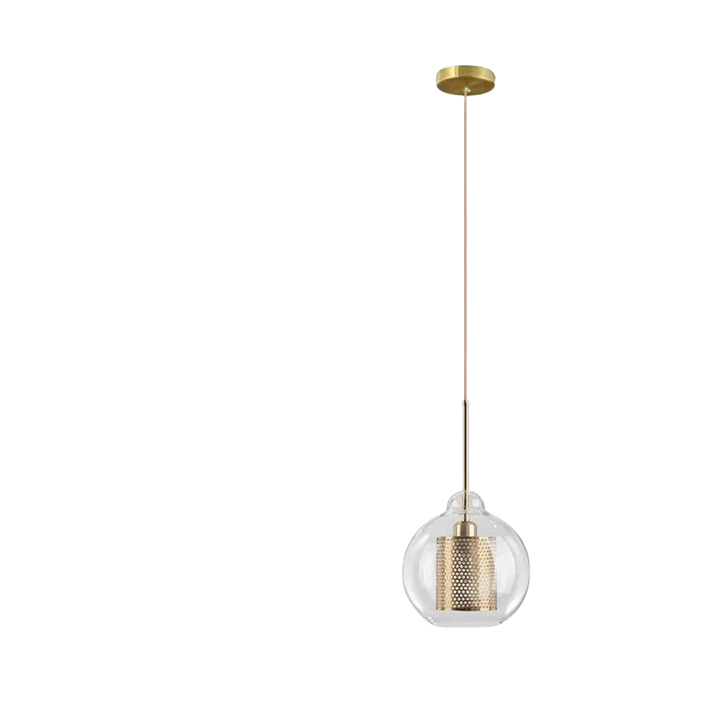 Lisslune | UrbanBeam – Stylish Iron and Glass Hanging Light