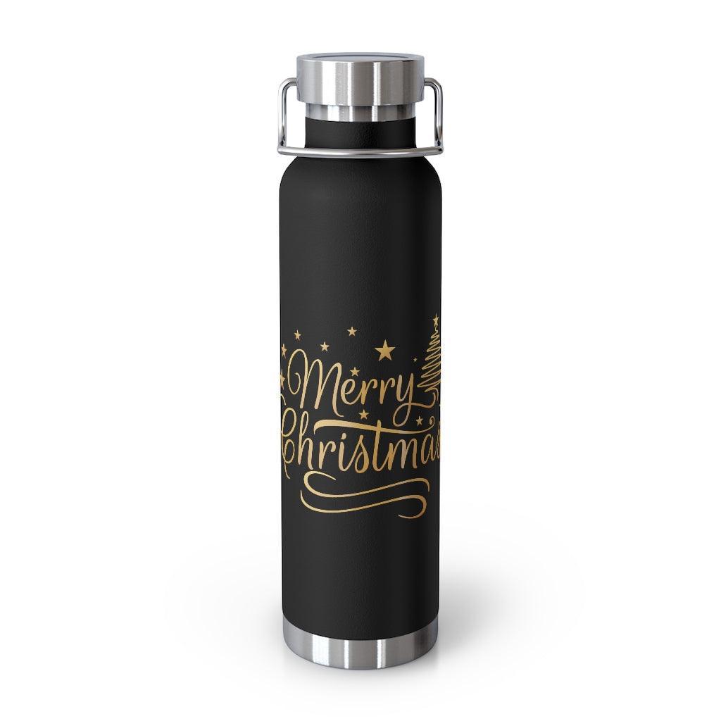Lisslune | Vacation Joy Vacuum Insulated Stainless Steel Water Bottle - 22 Oz with Wide Neck
