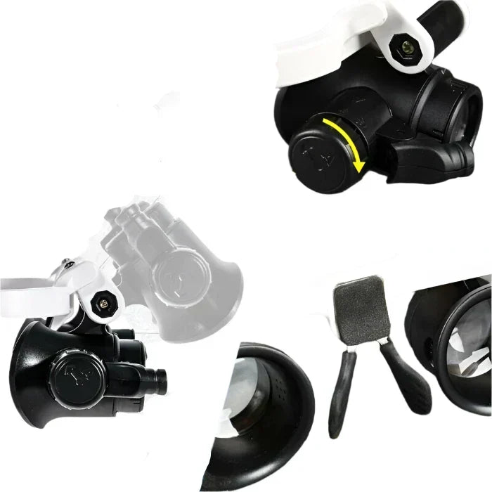 Lisslune | LED Glasses Magnifier 8x 15x 23x