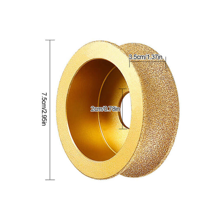 Lisslune | Edge diamond grinding wheel