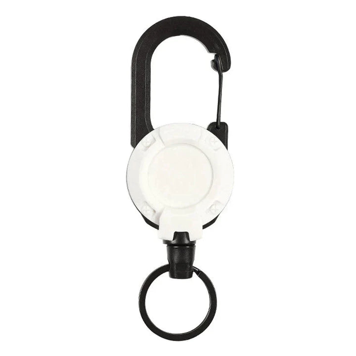 Lisslune | Automatically retractable keychain made of wire rope for outdoor use