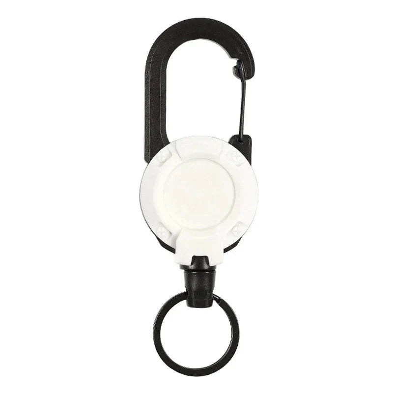 Lisslune | Automatic retractable keychain made of wire rope for outdoor use