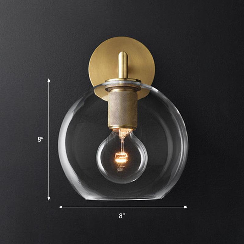 Skørter | Traditionary Armed Scone Light Metal 1/2 Heads Wall Lamp Light in Black/Brass/Chrome for Living Room